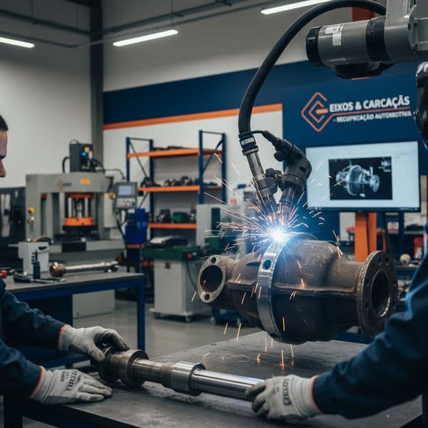 Recuperação de Eixos e Carcaças